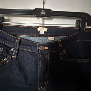 J Crew Dark Denim 31/28 Stretch Slim Jeans